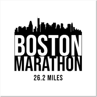 Boston 26.2 Miles Posters and Art